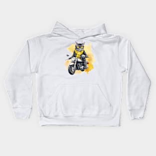 Cool Cat Rider Kids Hoodie